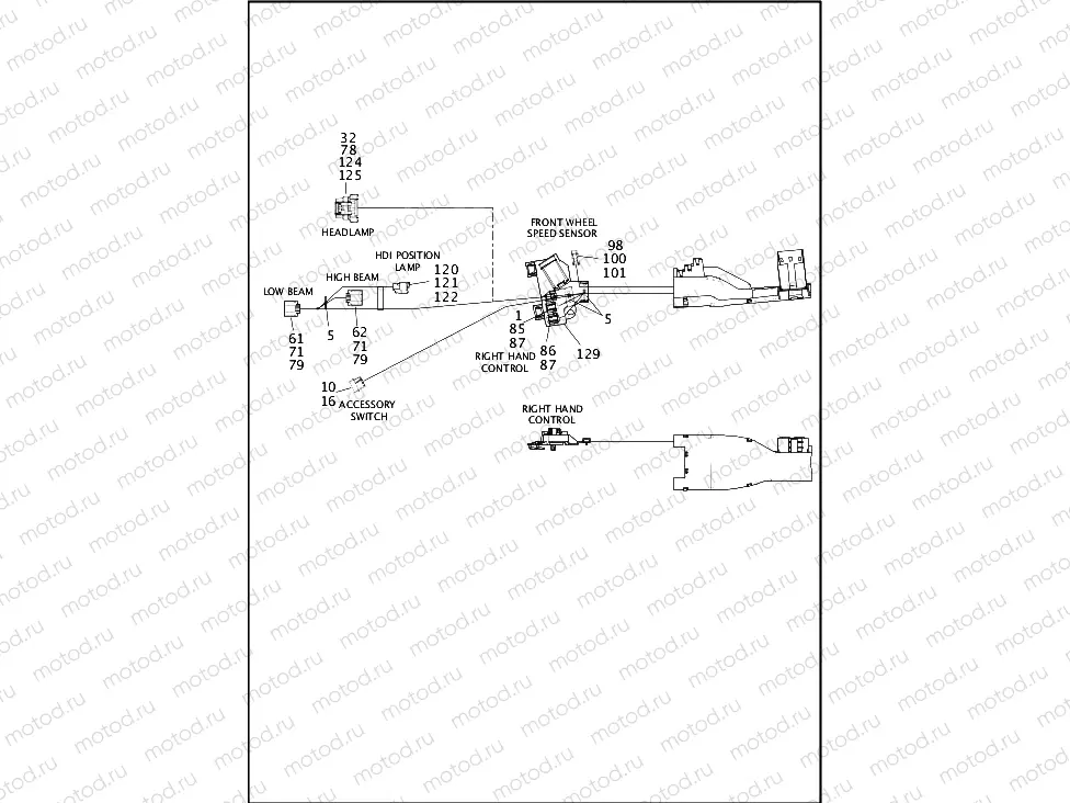 WIRING HARNESS, MAIN (2 OF 8)