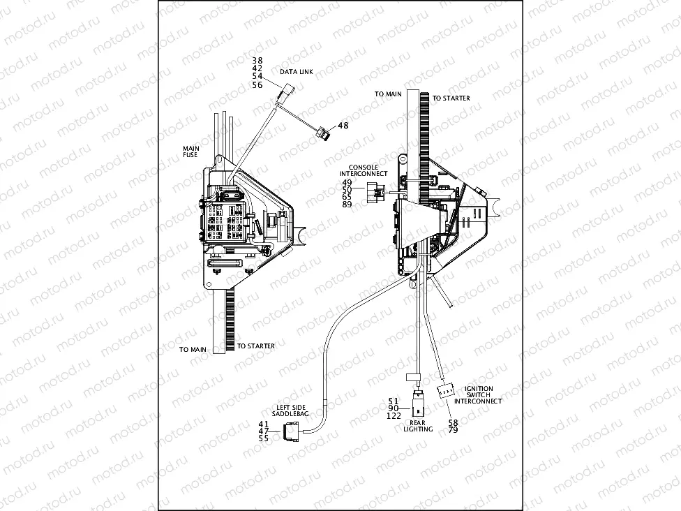 WIRING HARNESS, MAIN (4 OF 5)