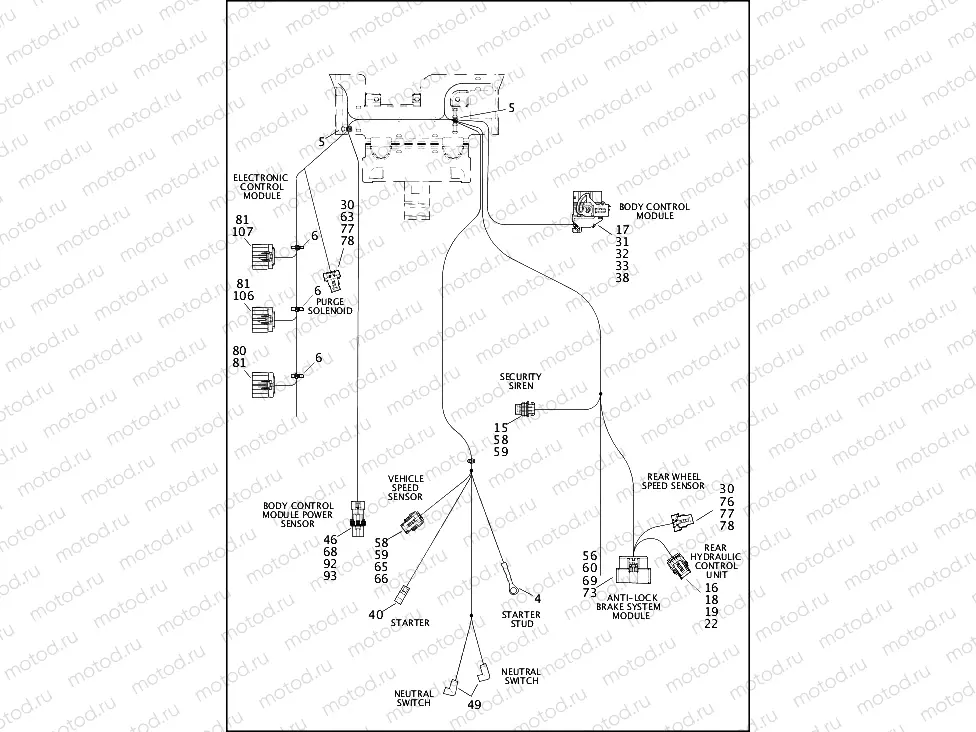 WIRING HARNESS, MAIN (4 OF 5)