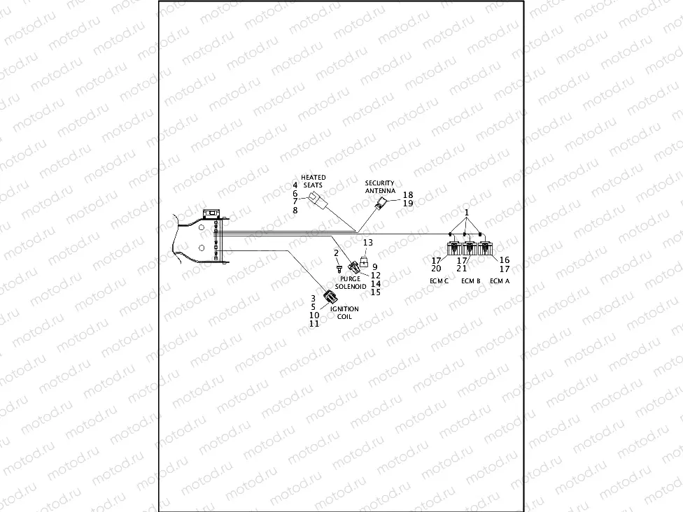 WIRING HARNESS, MAIN (4 OF 8)