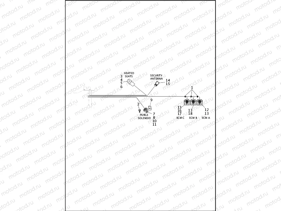 WIRING HARNESS, MAIN (4 OF 8)