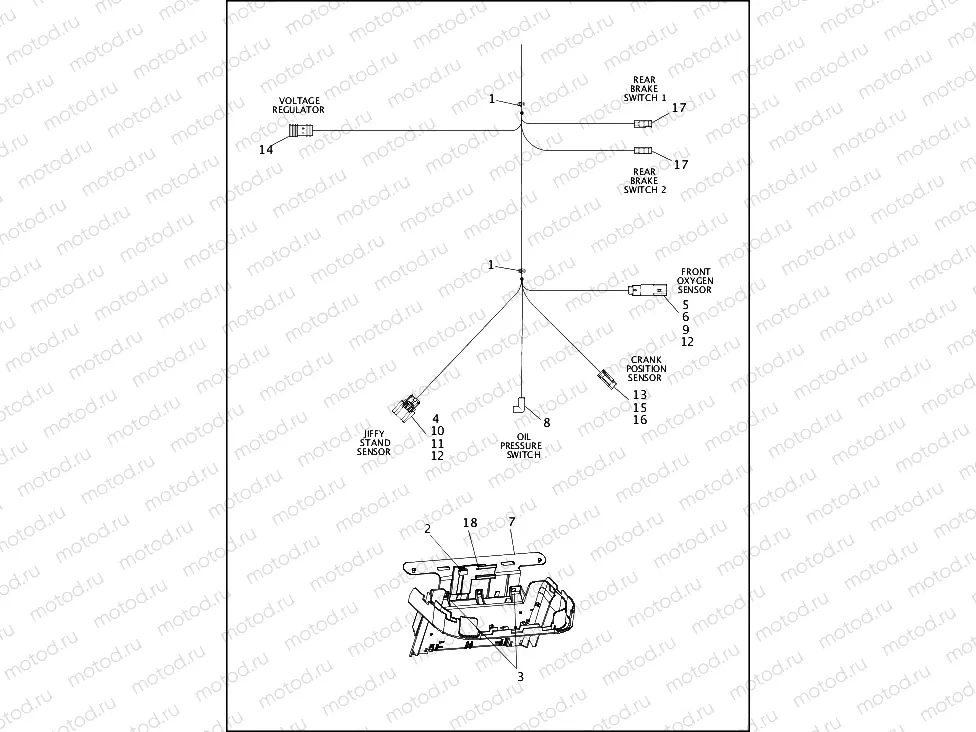 WIRING HARNESS, MAIN (5 OF 5)