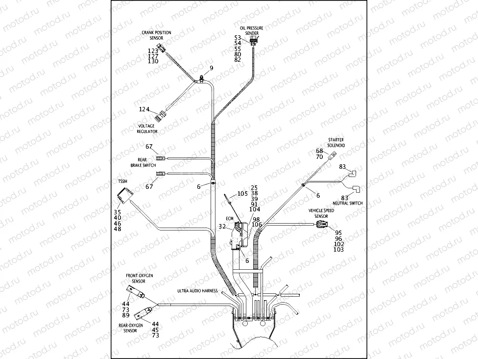 WIRING HARNESS, MAIN (5 OF 6)