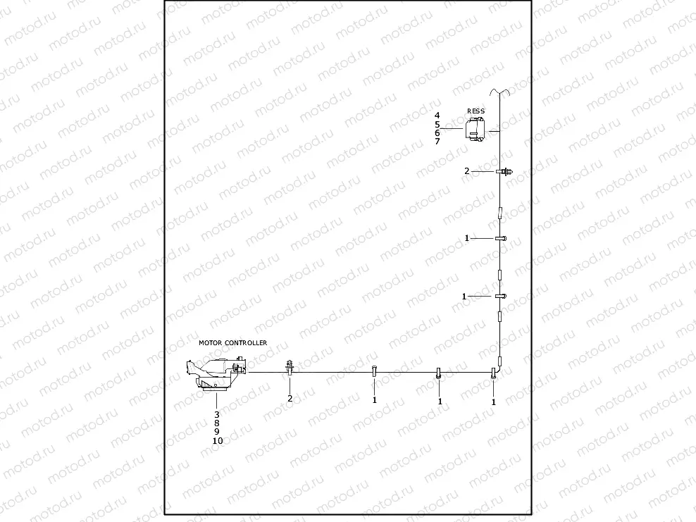 WIRING HARNESS, MAIN (5 OF 6)