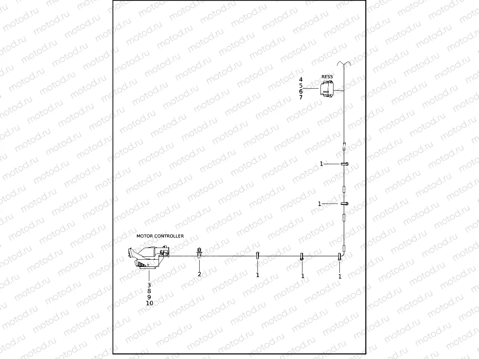 WIRING HARNESS, MAIN (5 OF 6)