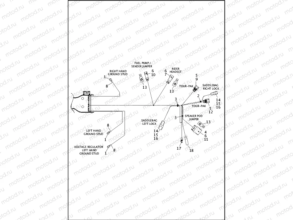 WIRING HARNESS, MAIN (5 OF 8)