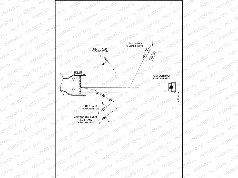 WIRING HARNESS, MAIN (5 OF 8)