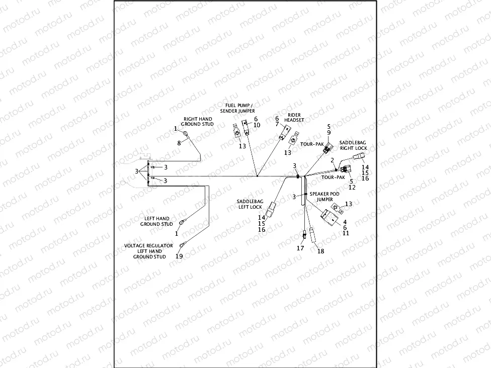 WIRING HARNESS, MAIN (5 OF 8)