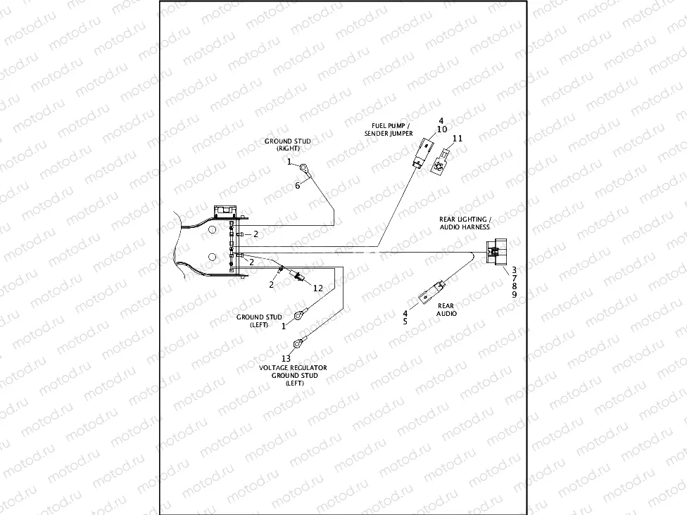 WIRING HARNESS, MAIN (5 OF 8)