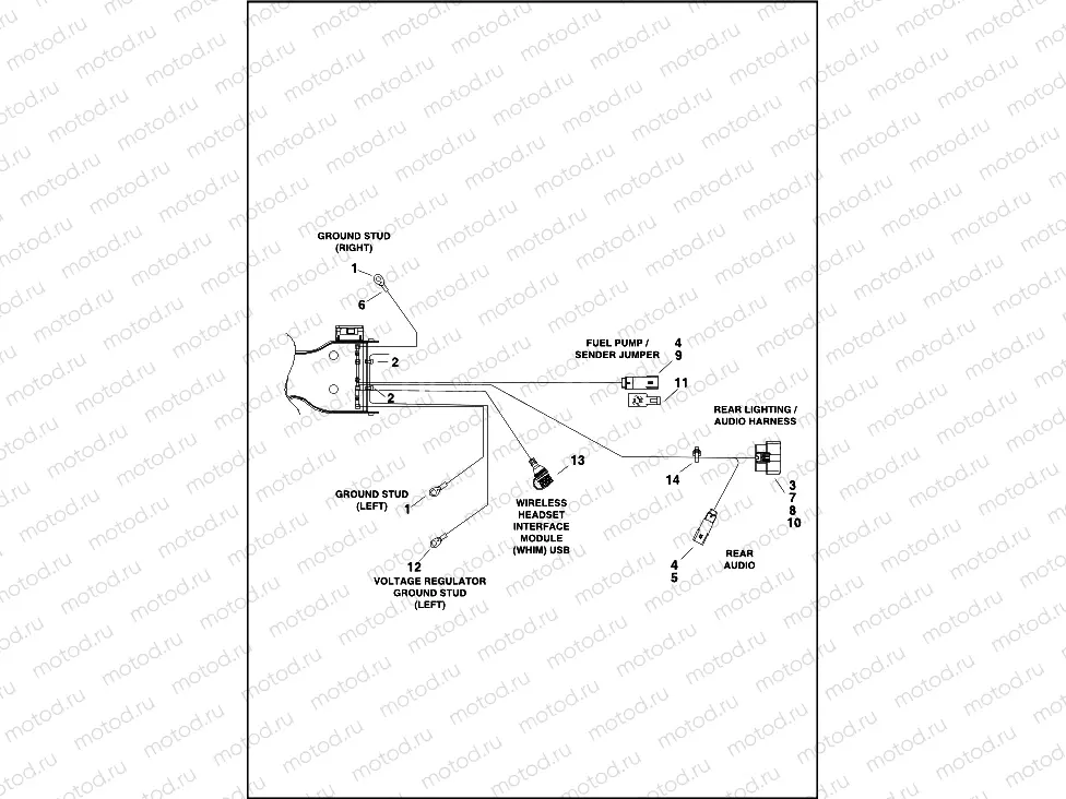WIRING HARNESS, MAIN (5 OF 8)