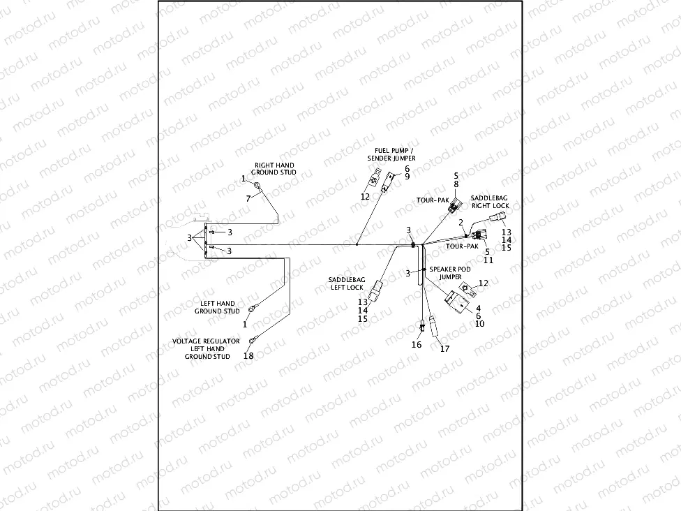 WIRING HARNESS, MAIN (5 OF 8)