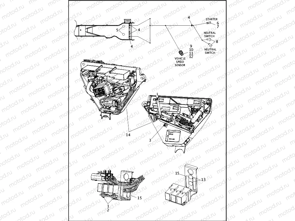 WIRING HARNESS, MAIN (6 OF 8)