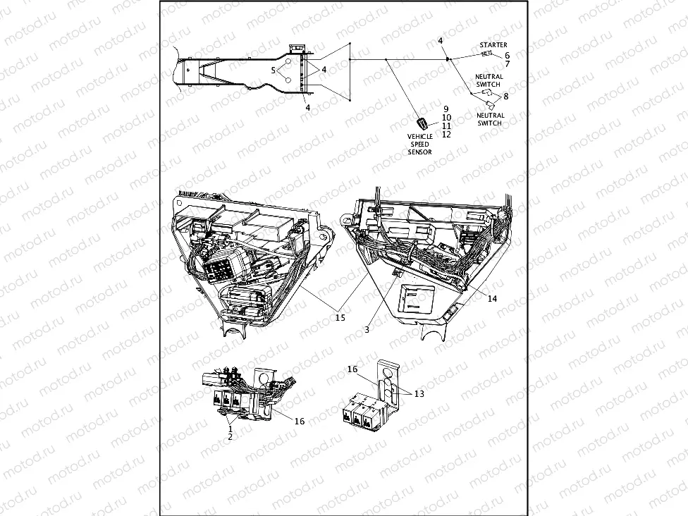 WIRING HARNESS, MAIN (6 OF 8)