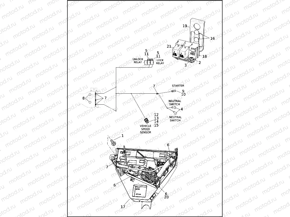 WIRING HARNESS, MAIN (6 OF 8)