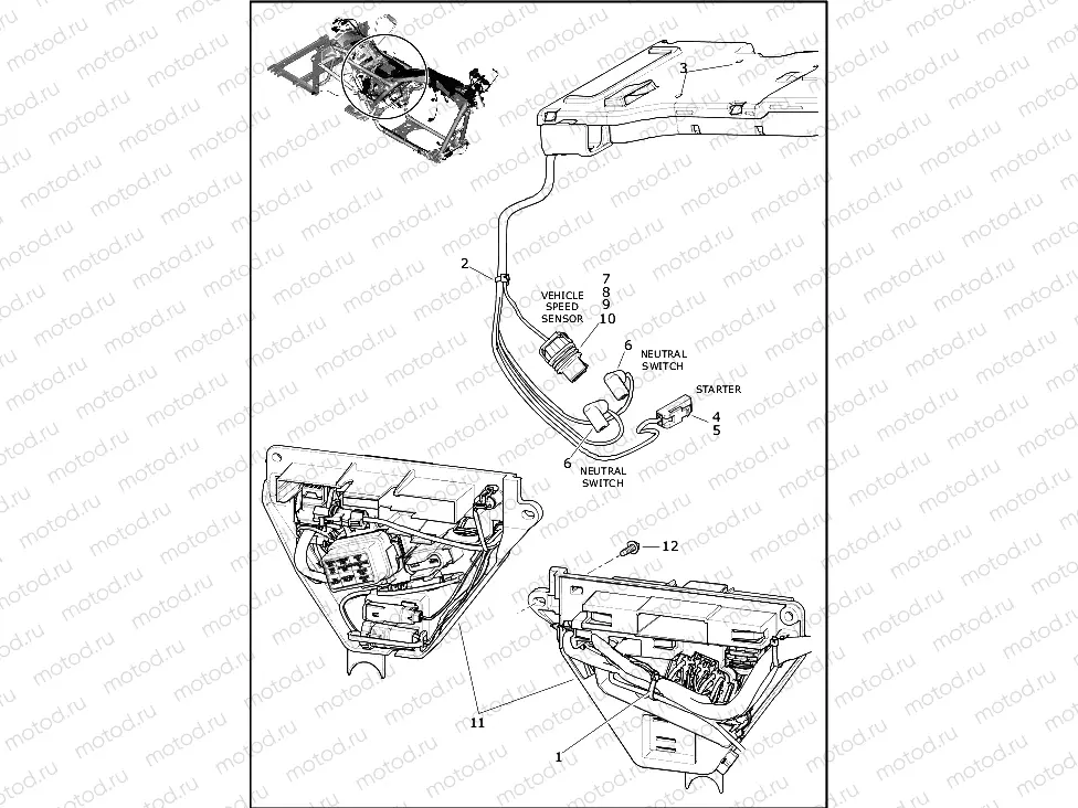 WIRING HARNESS, MAIN - (6 OF 9)