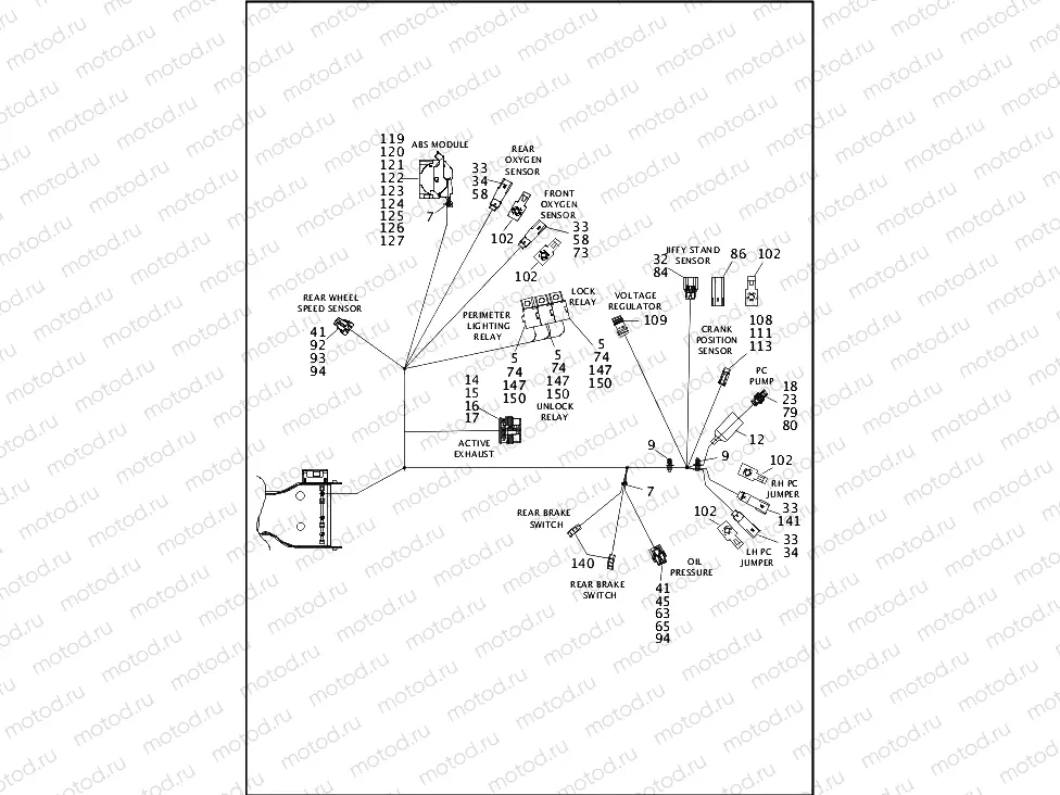 WIRING HARNESS, MAIN (7 OF 8)