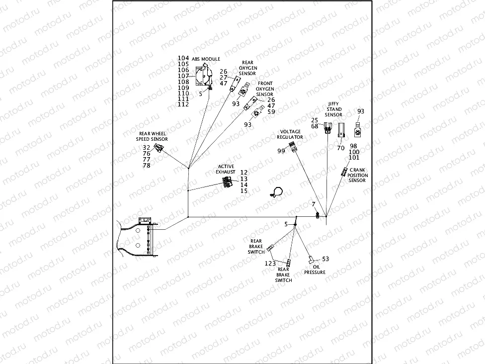 WIRING HARNESS, MAIN (7 OF 8)