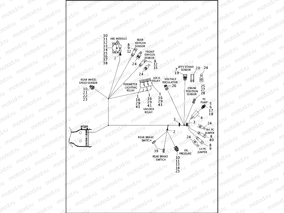 WIRING HARNESS, MAIN (7 OF 8)