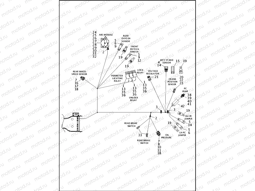 WIRING HARNESS, MAIN (7 OF 8)