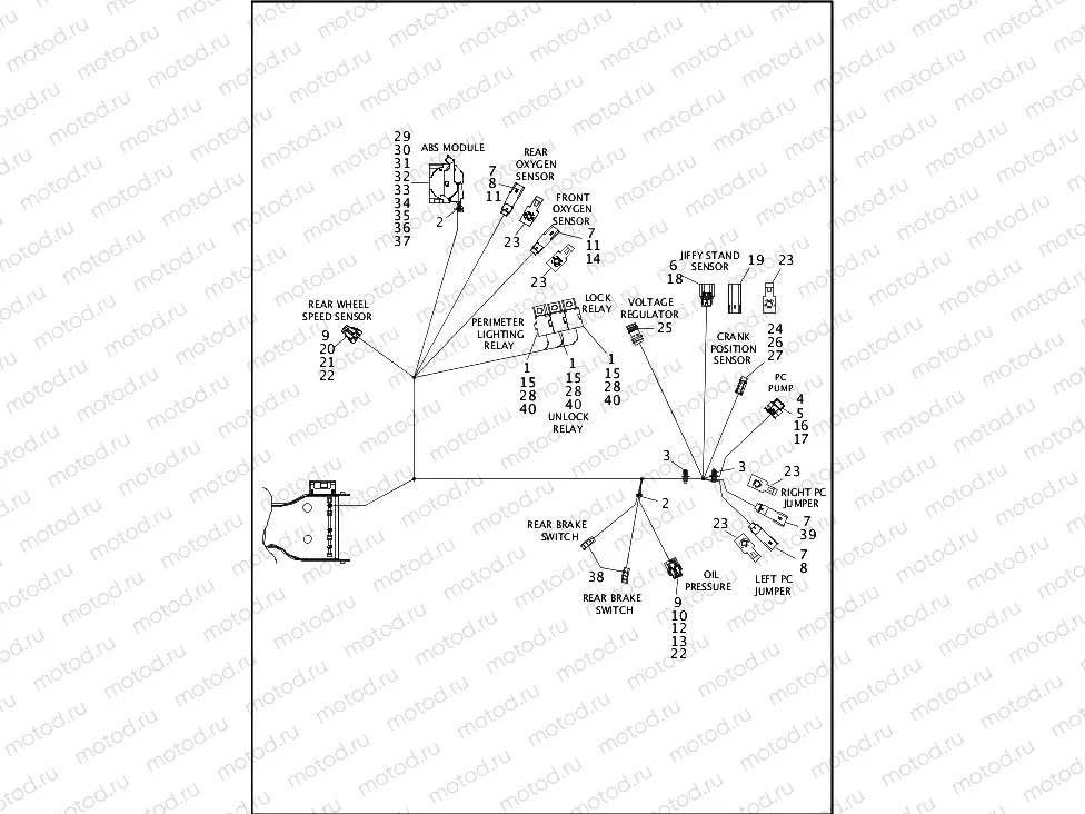 WIRING HARNESS, MAIN (7 OF 8)