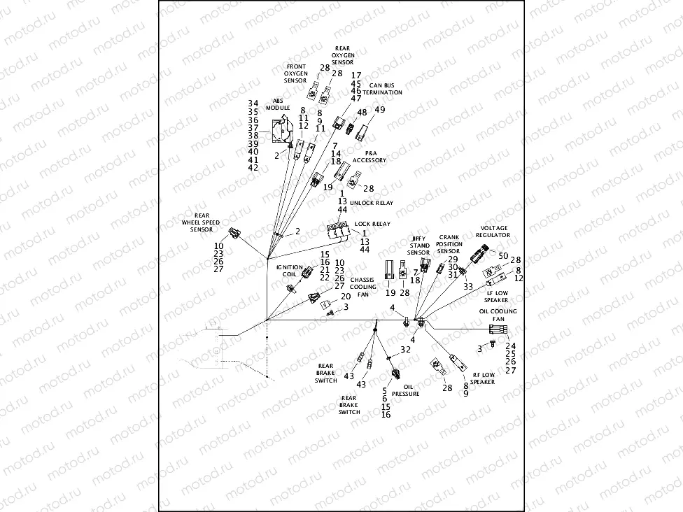WIRING HARNESS, MAIN (7 OF 8)
