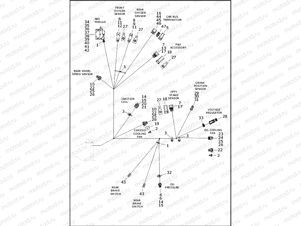WIRING HARNESS, MAIN (7 OF 8)