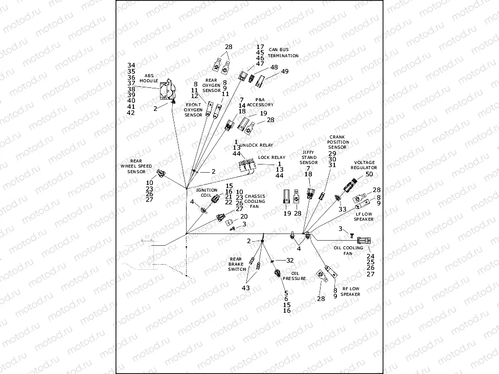 WIRING HARNESS, MAIN (7 OF 8)