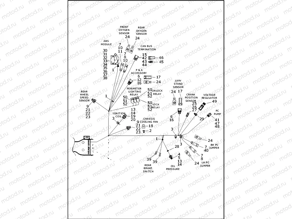 WIRING HARNESS, MAIN (7 OF 8)