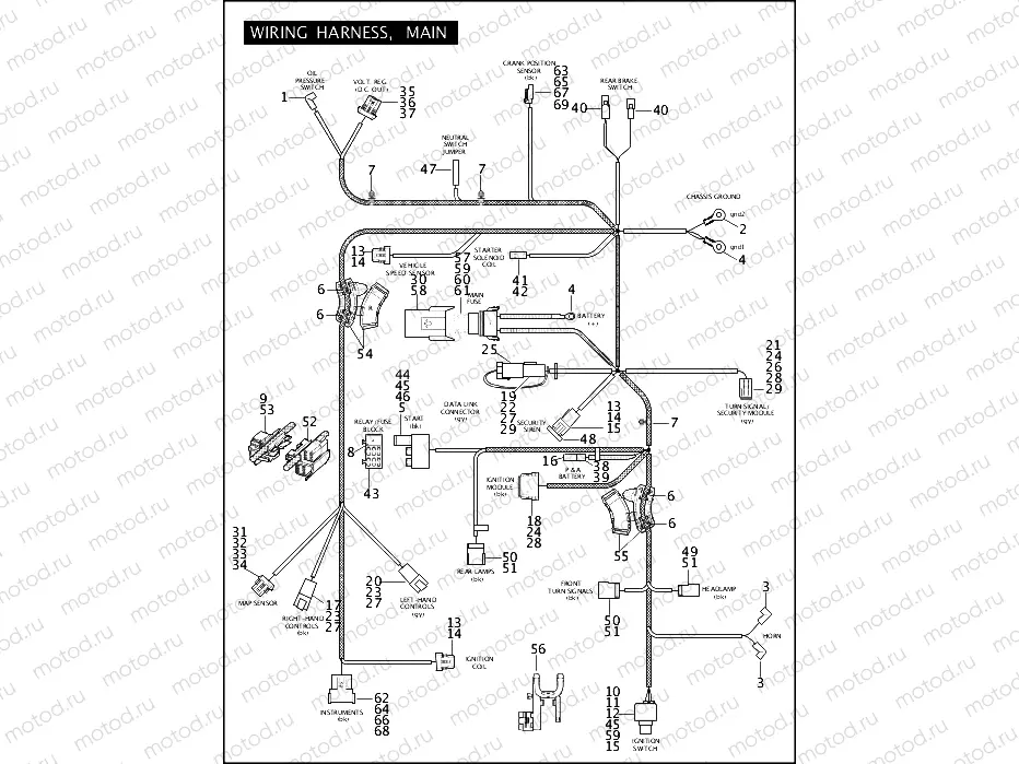 WIRING HARNESS, MAIN