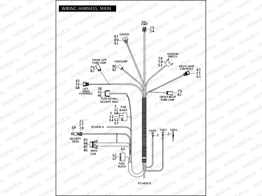 WIRING HARNESS, MAIN