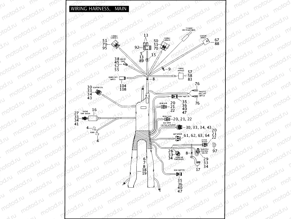 WIRING HARNESS, MAIN