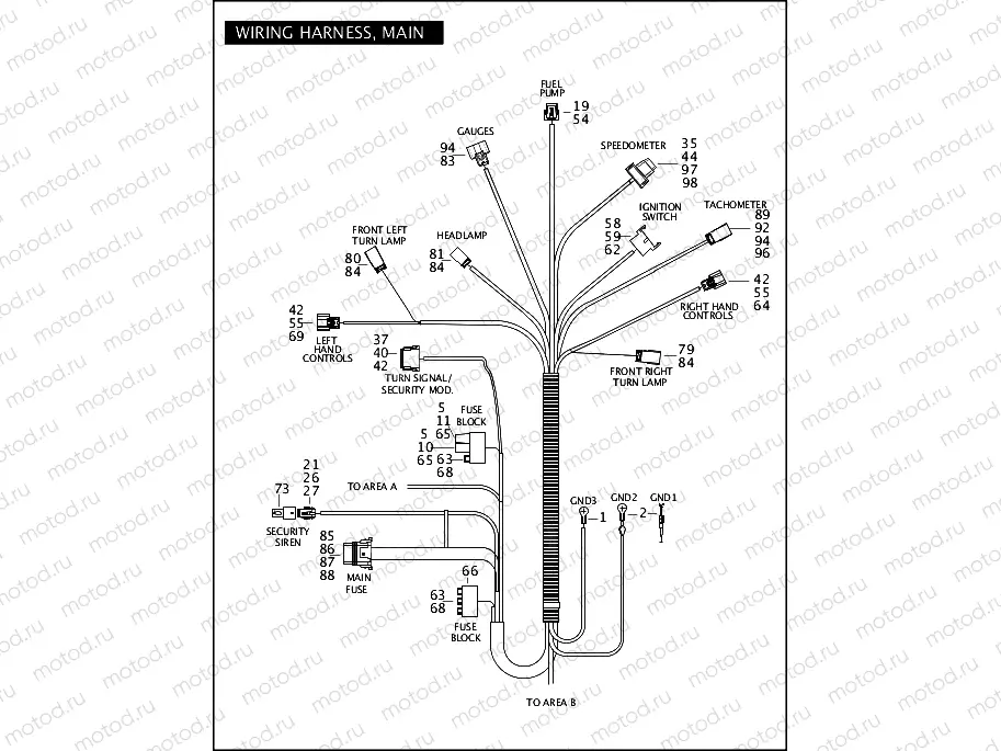 WIRING HARNESS, MAIN