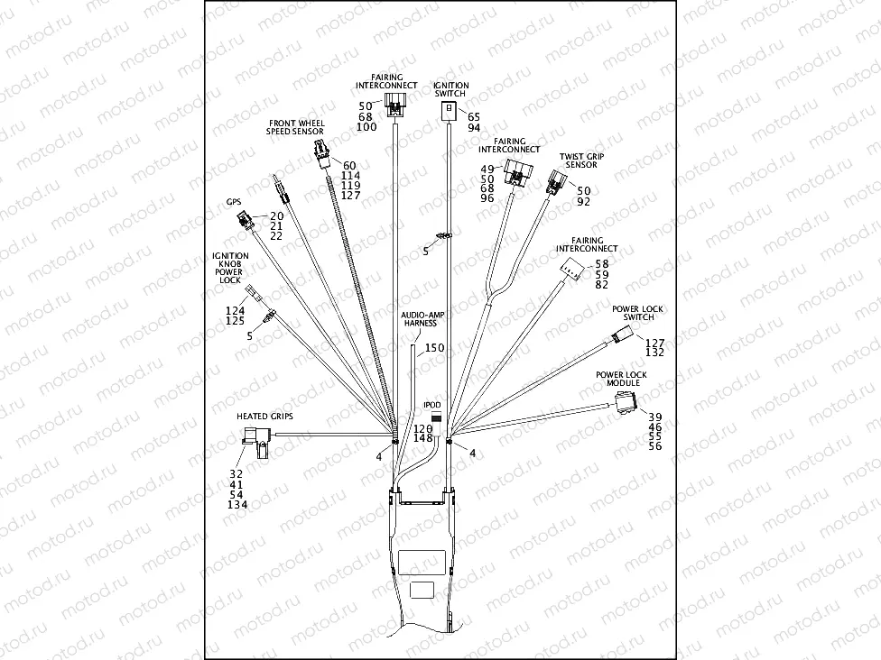 WIRING HARNESS, MAIN, ABS (1 OF 5)