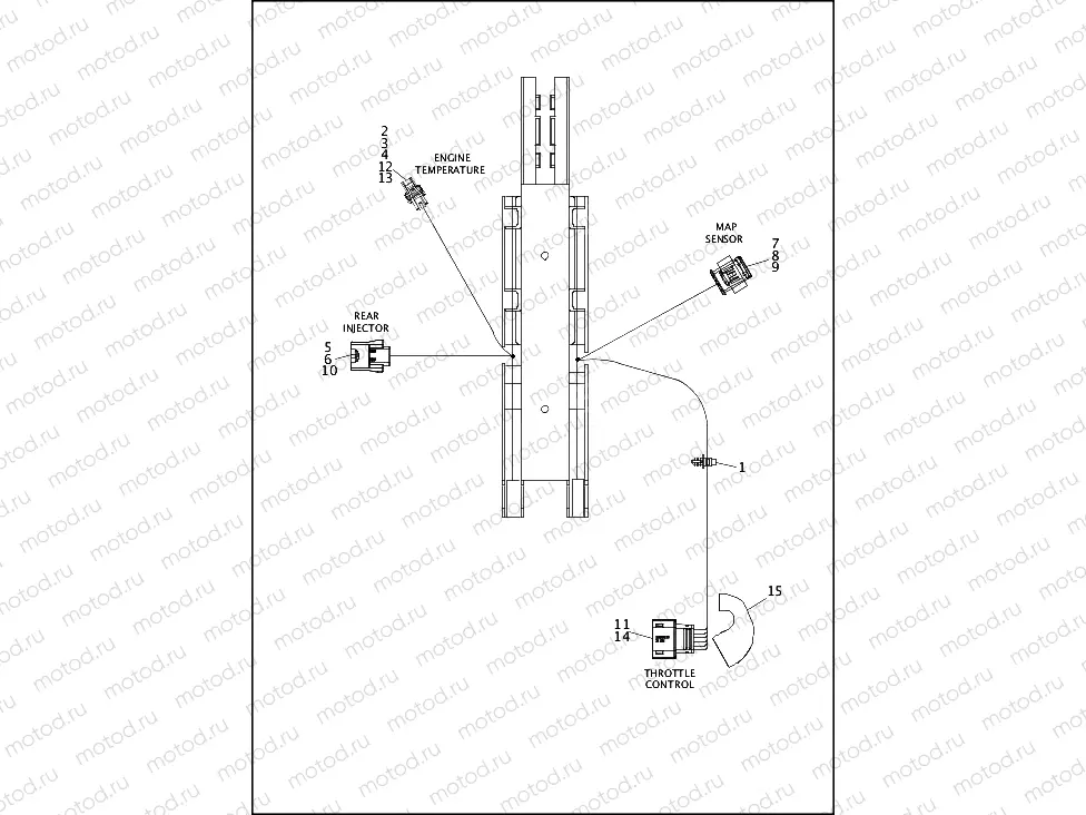 WIRING HARNESS, MAIN, ABS (2 OF 5)