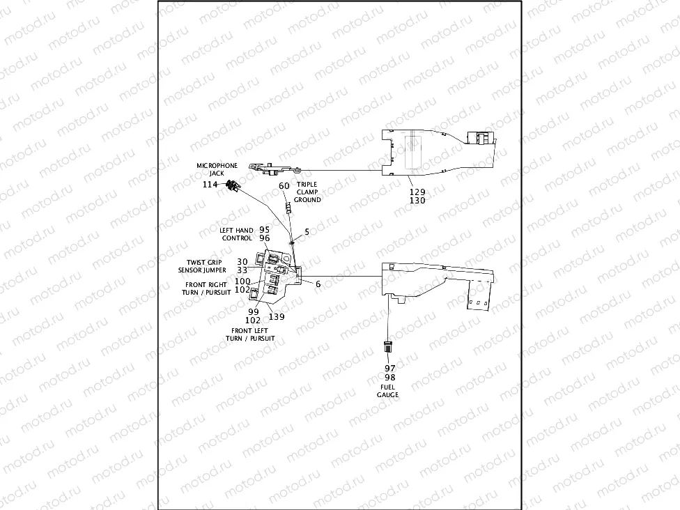 WIRING HARNESS, MAIN, ABS - FLHP (1 OF 8)