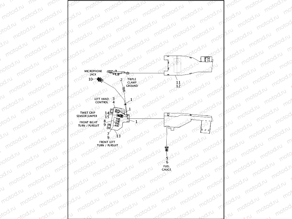 WIRING HARNESS, MAIN, ABS - FLHP (1 OF 8)