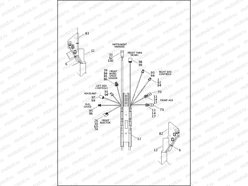 WIRING HARNESS, MAIN, ABS - FLS (1 OF 5)