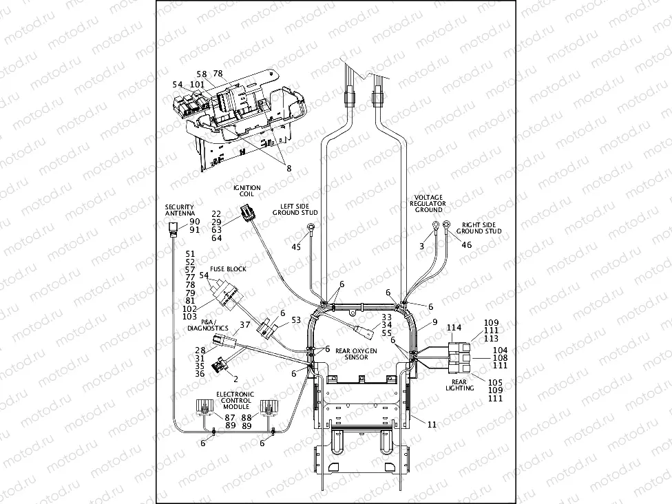 WIRING HARNESS, MAIN, ABS - FLS (3 OF 5)