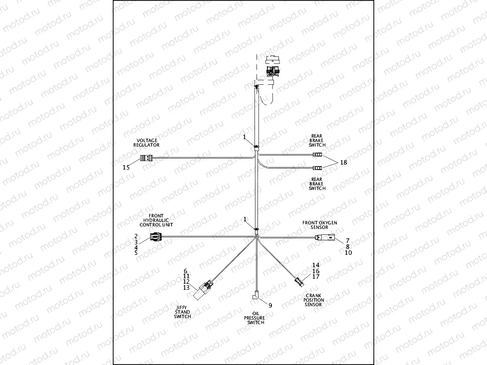 WIRING HARNESS, MAIN, ABS - FLS (5 OF 5)