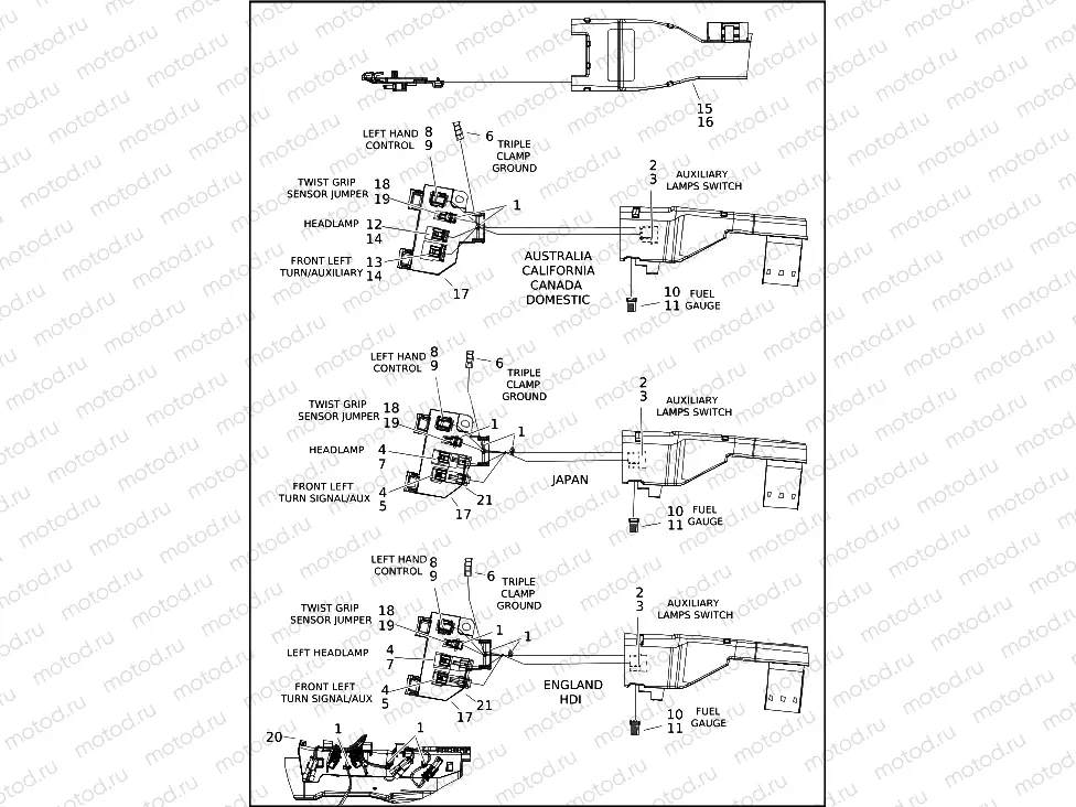 WIRING HARNESS, MAIN - FLRT (1 OF 10)
