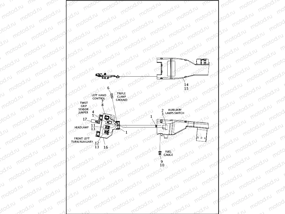 WIRING HARNESS, MAIN - FLRT (1 OF 8)