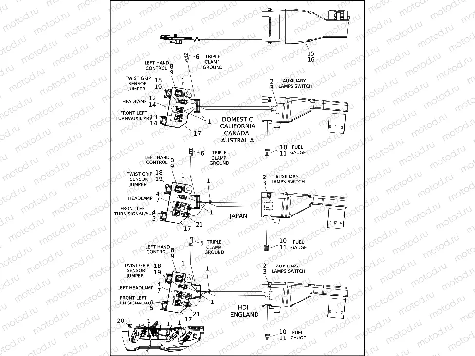 WIRING HARNESS, MAIN - FLRT (1 OF 9)