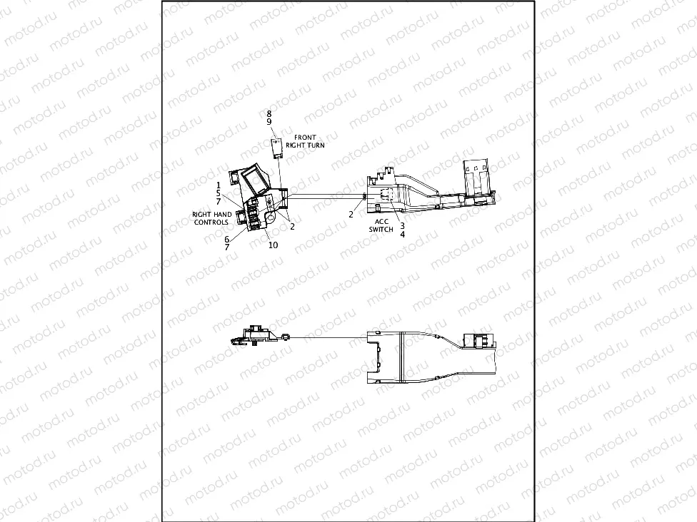 WIRING HARNESS, MAIN - FLRT (2 OF 8)