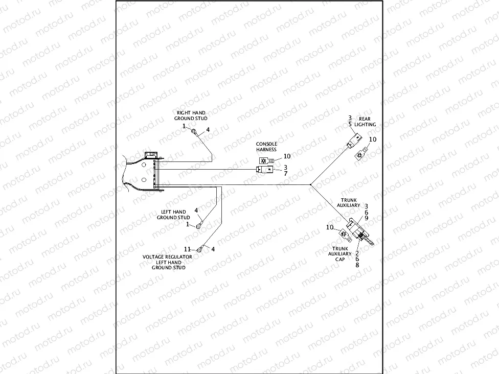 WIRING HARNESS, MAIN - FLRT (5 OF 8)