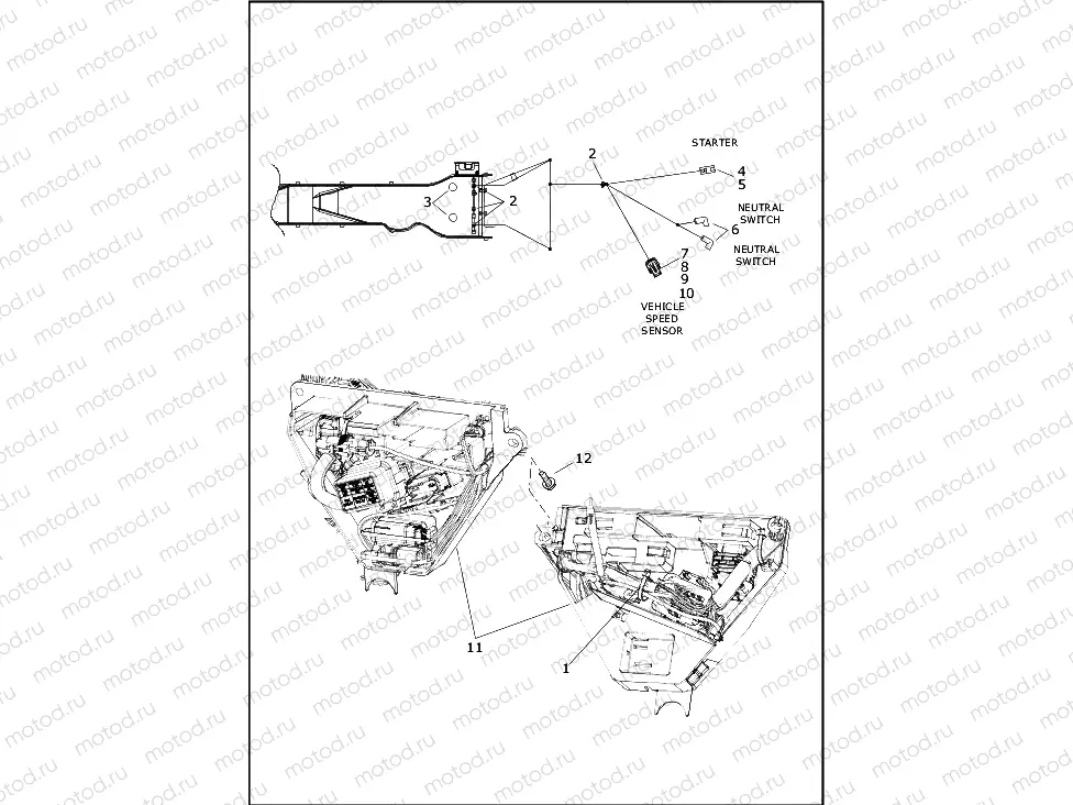 WIRING HARNESS, MAIN - FLRT (6 OF 9)