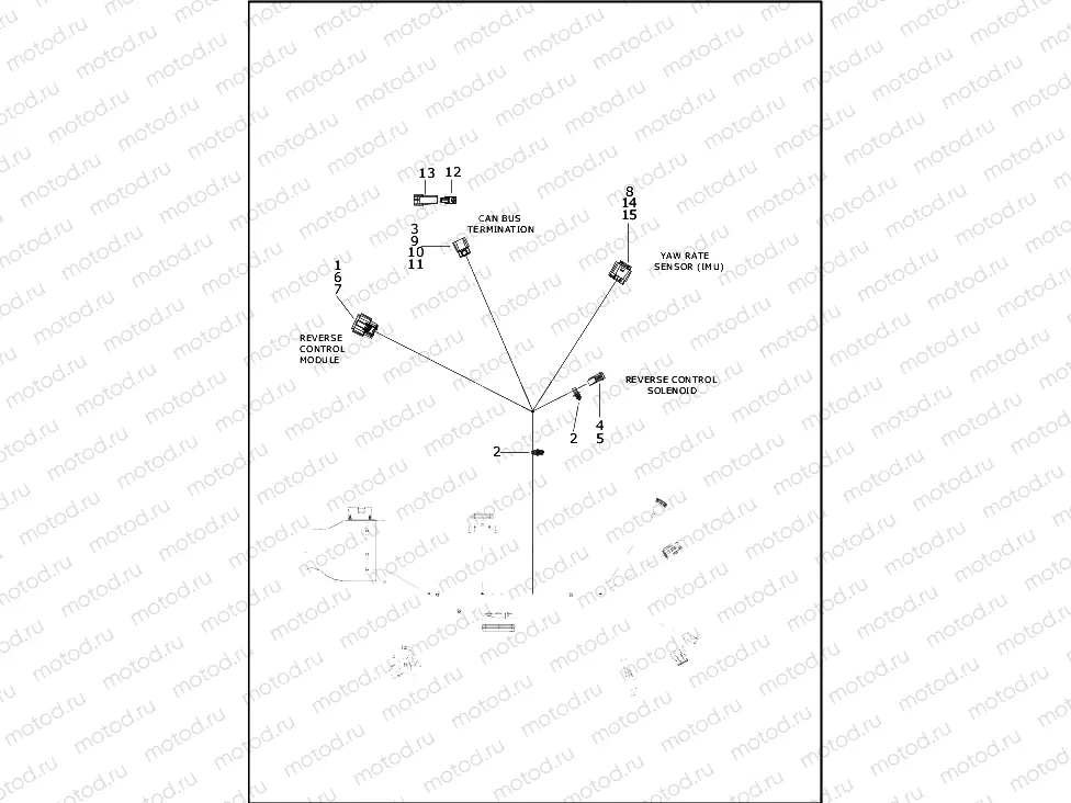 WIRING HARNESS, MAIN - FLRT (9 OF 9)