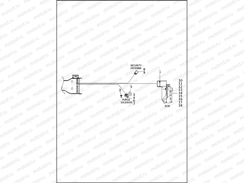 WIRING HARNESS, MAIN, NON-ABS - FLTRX (4 OF 8)