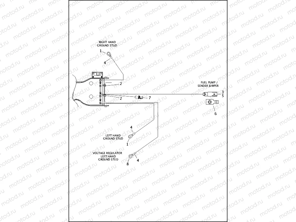 WIRING HARNESS, MAIN, NON-ABS - FLTRX (5 OF 8)