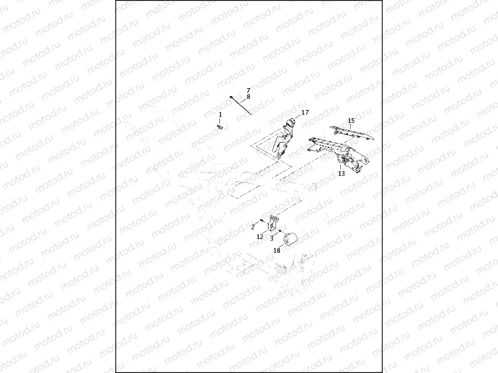 WIRING HARNESS, MAIN - XR1200X (3 OF 3)