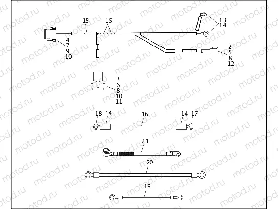 WIRING HARNESS, MISCELLANEOUS - 1994